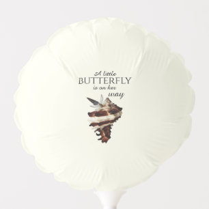 Nautical under the sea shell desert chic butterfly balloon
