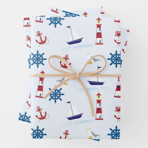 nautical_wallpaper_background_paper wrapping paper sheets