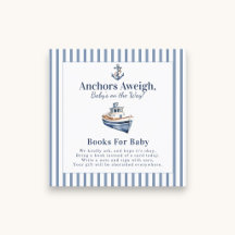 Nautical Watercolor Anchor Baby Shower