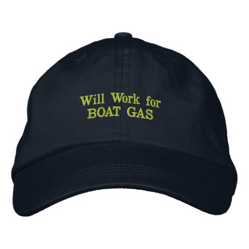 Nautical wear  Fishing  Boating   Embroidered Baseball Cap