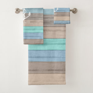 beach bathroom towels