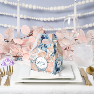 Nautical Wedding Beach Seashell Flowers Favor Boxes