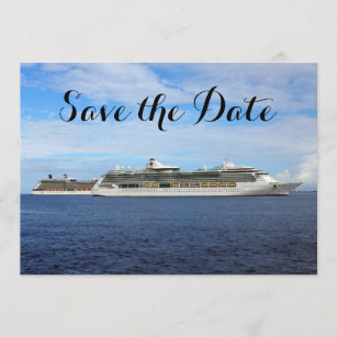 100 Personalized  WEDDING CRUISE Ship Save the DATE  Post CARDS USA 