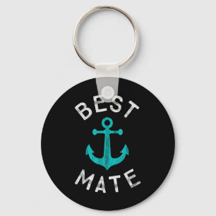 Nautical Wedding Favor Grooms Man & Groomsmen Keychain