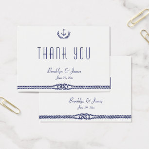 Nautical Wedding Favor Tags With Anchors