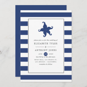 Nautical Wedding Invitation