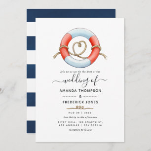 Nautical Wedding Invitation