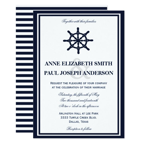 256842500833779395 Nautical Wedding Invitation V