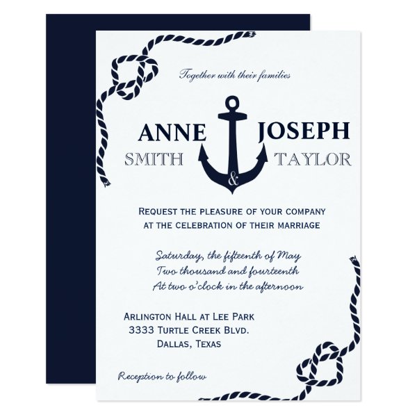 256552928791011566 Nautical Wedding Invitation XIV