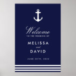 Nautical Welcome Sign (24x36) at Zazzle