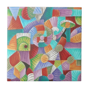 Nauticus Fibonacci Ceramic Tile