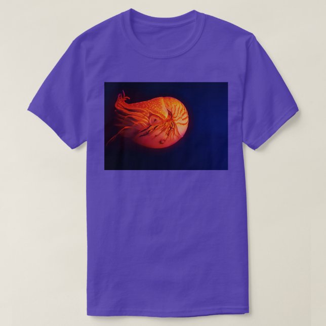Nautilus at Aquarium T-Shirt (Design Front)