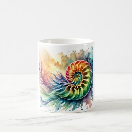 Nautilus Beauty 180624AREF124 _ Watercolor Coffee Mug