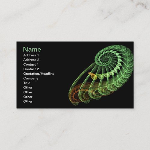 Nautilus Business Card
