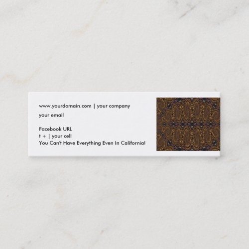 Nautilus Flirt Card Business Card Templates