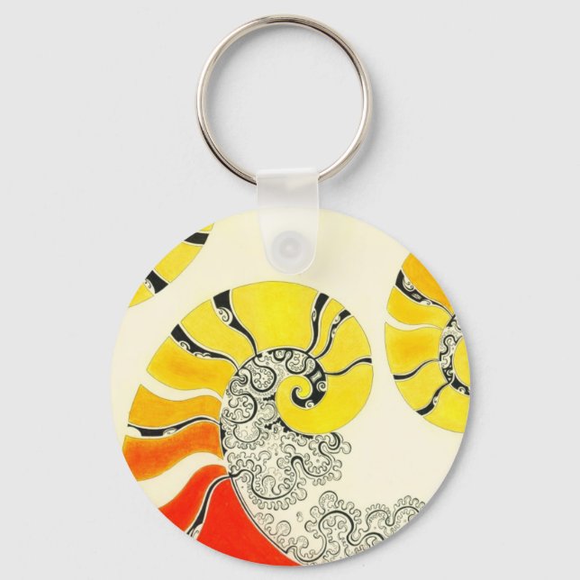 Nautilus Keychain (Front)