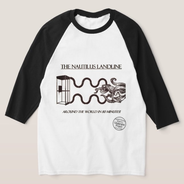 Nautilus Landline (Earth Fair 2400 Promo Edition) T-Shirt (Laydown)