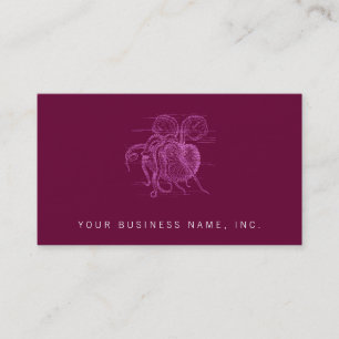 Nautilus (letterpress style) business card