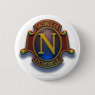 Nautilus N Shield by David McCamant Pinback Button