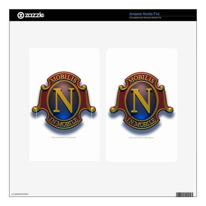 Nautilus N Shield by David McCamant Kindle Fire Skins