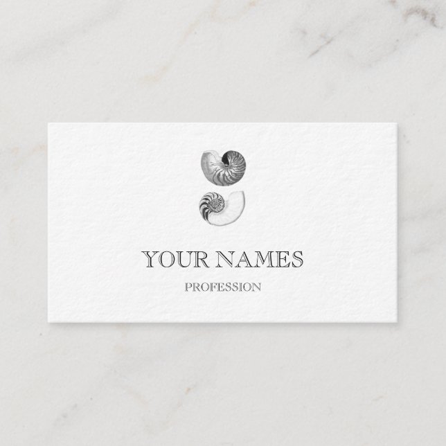 NAUTILUS SEA AND OCEAN BUSINESS CARD (Front)