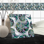 Nautilus Shell Abalone And Pearl Ceramic Tile at Zazzle