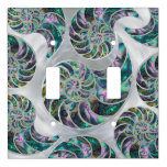 Nautilus Shell Abalone And Pearl Light Switch Cover at Zazzle