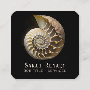 Nautilus Shell Business Card