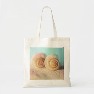 Nautilus Shells On Beach Tote Bag