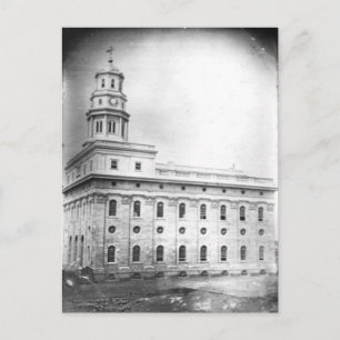 Nauvoo Temple daguerreotype Postcard