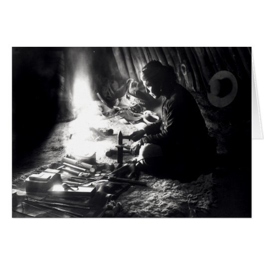 Navaho silversmith, c.1915 (Front Horizontal)