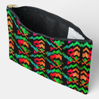 Navajo American Indian Inspired Pattern Accessory Pouch