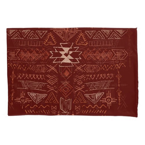 Navajo Aztec Ethnic Doodle Pattern Pillow Case