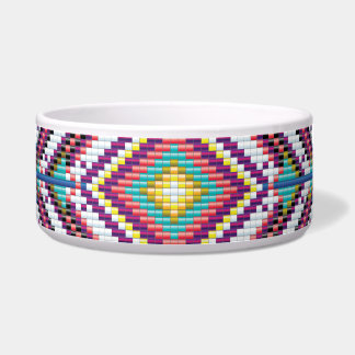 Navajo Bead Pattern Bowl
