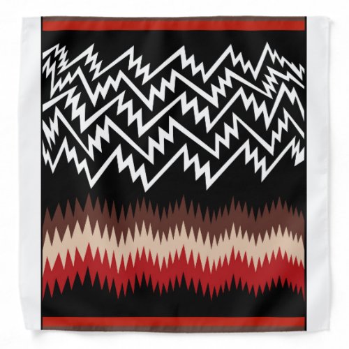 Navajo Blanket Design 9 Bandana