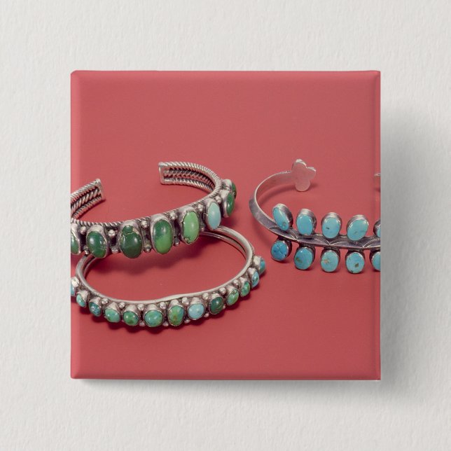 Navajo bracelets button (Front)