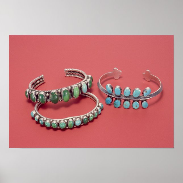 Navajo bracelets poster (Front)
