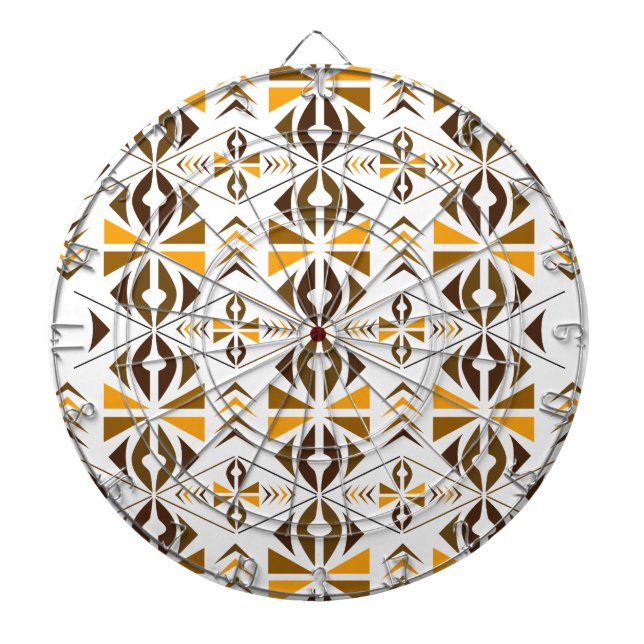 Navajo Dartboard With Darts (Front)