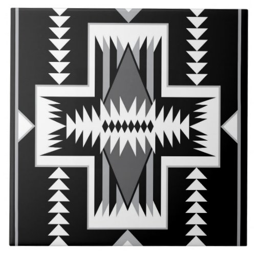 Navajo Design _ 3 Ceramic Tile