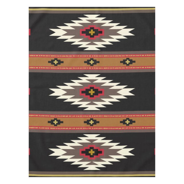 Navajo Design 7 Bandana Tablecloth (Front)