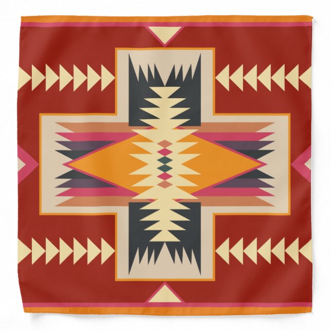 Navajo Design-8 Bandana (Front)
