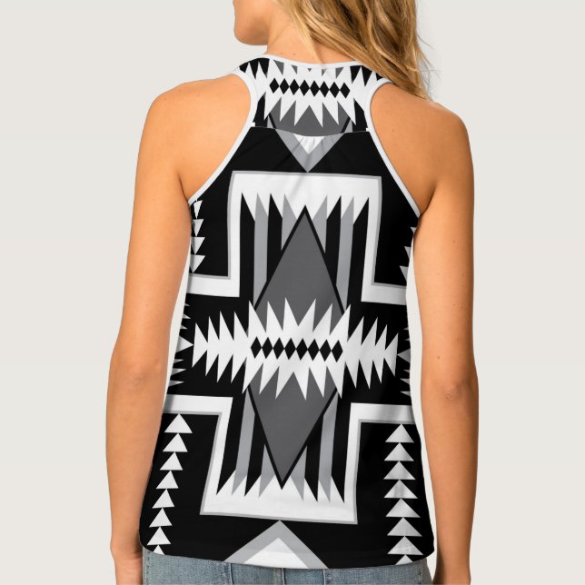 Navajo Design Women's Tank Top (Back)