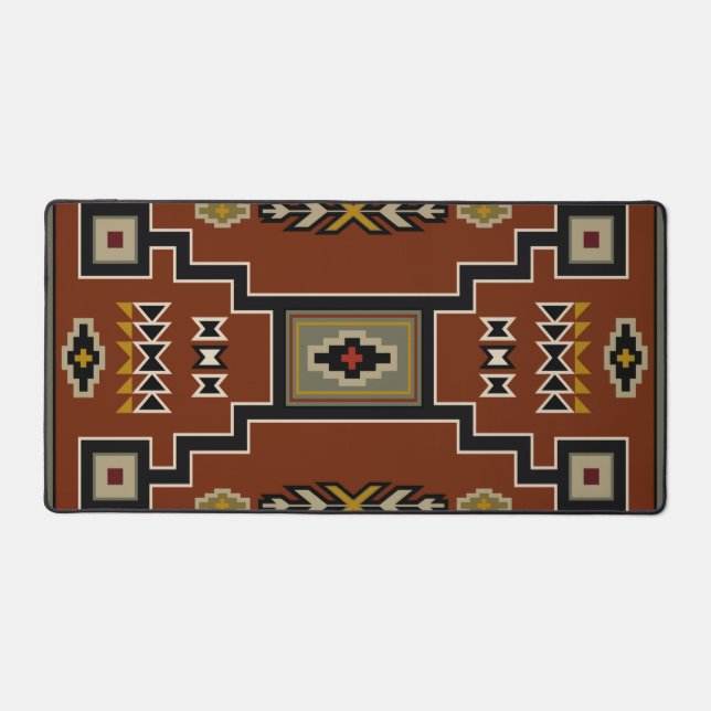 Navajo ensign Computer Desk Matt Desk Mat (Front)