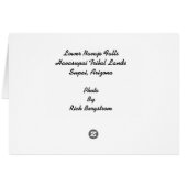 Navajo Falls Cards (Back Horizontal)