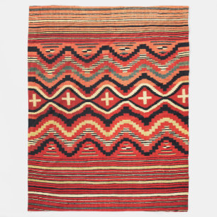 NAVAJO INDIAN CHILD BLANKET FROM 1800s