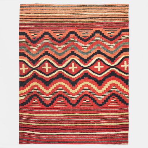 NAVAJO INDIAN CHILD BLANKET FROM 1800s 