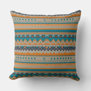 Navajo Indian Design Throw Pillow