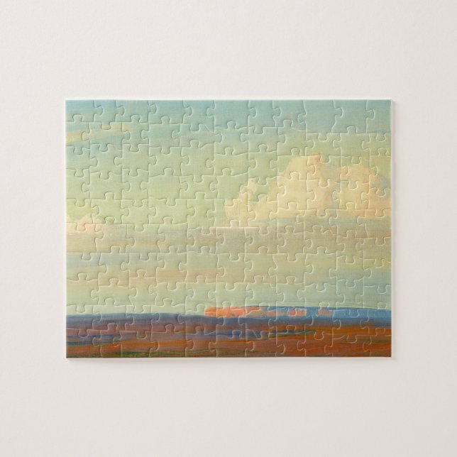 Navajo Land, Southwest of Chinle by Maynard Dixon Jigsaw Puzzle (Horizontal)