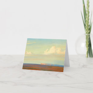 Navajo Land, Southwest of Chinle by Maynard Dixon Thank You Card