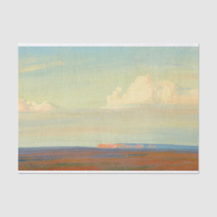 Navajo Land, Southwest of Chinle by Maynard Dixon Tissue Paper